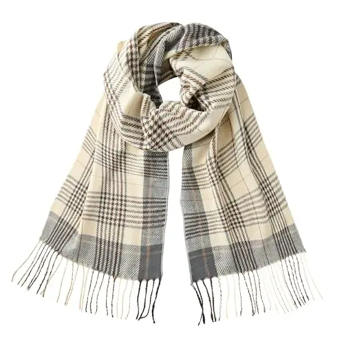 CALVIN & OLIVIA Lightweight Ultra-Soft Scarf - Perfect Holiday Gift for Men & Women - 1