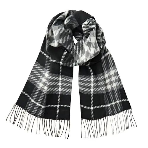 CALVIN & OLIVIA Lightweight Ultra-Soft Scarf - Perfect Holiday Gift for Men & Women - Calvin