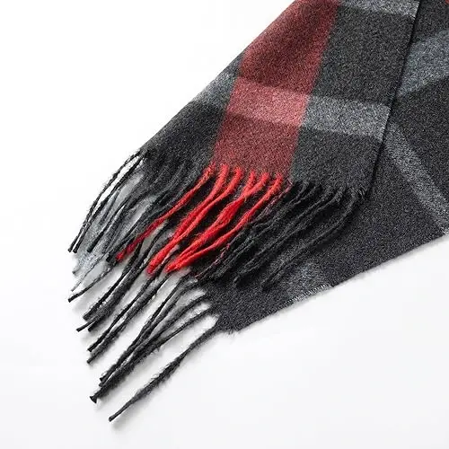CALVIN & OLIVIA Lightweight Ultra-Soft Scarf - Perfect Holiday Gift for Men & Women - 6