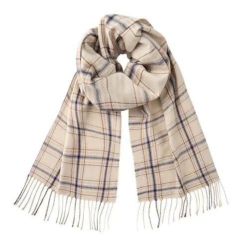 CALVIN & OLIVIA Lightweight Ultra-Soft Scarf - Perfect Holiday Gift for Men & Women - Calvin