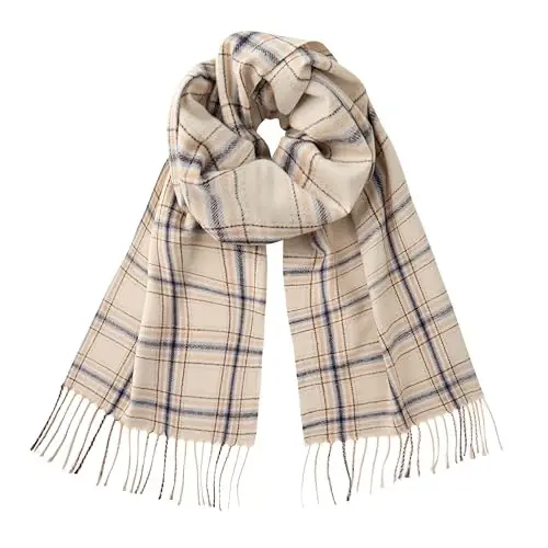 CALVIN & OLIVIA Lightweight Ultra-Soft Scarf - Perfect Holiday Gift for Men & Women - 1