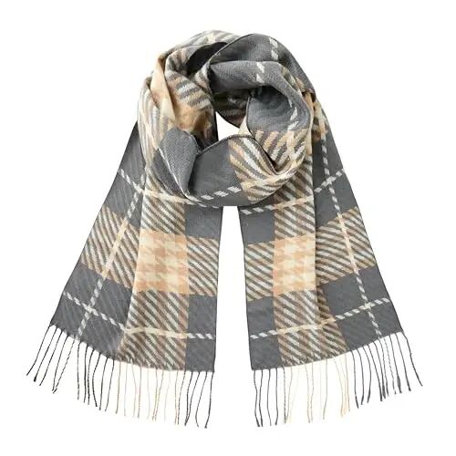 CALVIN & OLIVIA Lightweight Ultra-Soft Scarf - Perfect Holiday Gift for Men & Women - Calvin