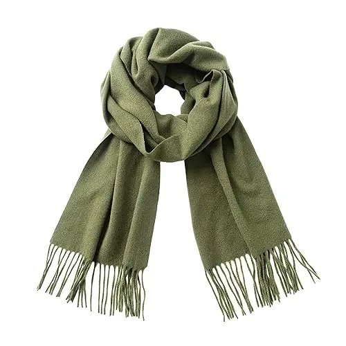 CALVIN & OLIVIA Lightweight Ultra-Soft Scarf - Perfect Holiday Gift for Men & Women - 1