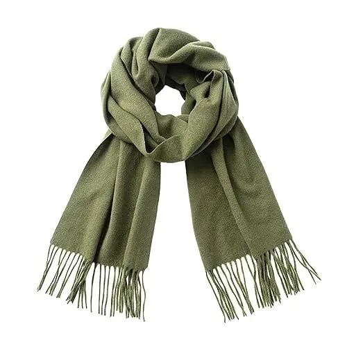 CALVIN & OLIVIA Lightweight Ultra-Soft Scarf - Perfect Holiday Gift for Men & Women - Calvin