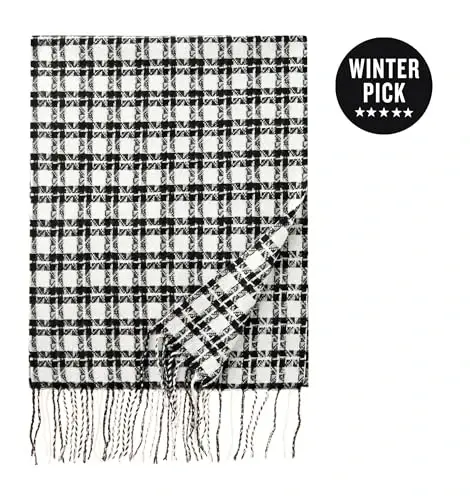 CALVIN & OLIVIA Lightweight Ultra-Soft Scarf - Perfect Holiday Gift for Men & Women - 3