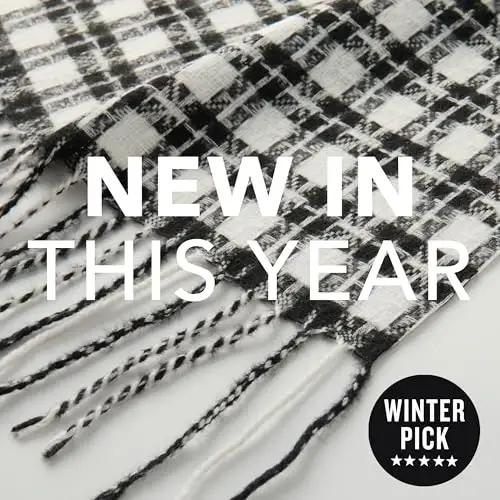 CALVIN & OLIVIA Lightweight Ultra-Soft Scarf - Perfect Holiday Gift for Men & Women - 5