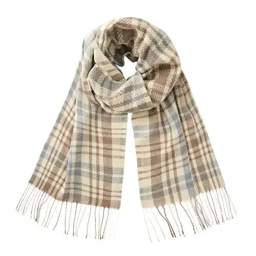 CALVIN & OLIVIA Lightweight Ultra-Soft Scarf - Perfect Holiday Gift for Men & Women - 1