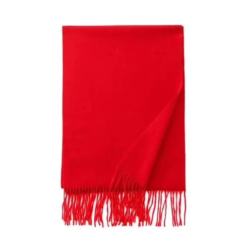 CALVIN & OLIVIA Lightweight Ultra-Soft Scarf - Perfect Holiday Gift for Men & Women - 1