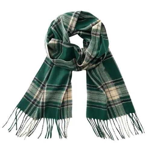 CALVIN & OLIVIA Lightweight Ultra-Soft Scarf - Perfect Holiday Gift for Men & Women - 1