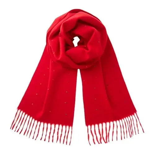 CALVIN & OLIVIA Lightweight Ultra-Soft Scarf - Perfect Holiday Gift for Men & Women - 1