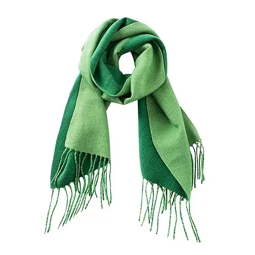 CALVIN & OLIVIA Lightweight Ultra-Soft Scarf - Perfect Holiday Gift for Men & Women - 1