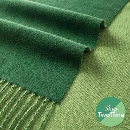 CALVIN & OLIVIA Lightweight Ultra-Soft Scarf - Perfect Holiday Gift for Men & Women - 5