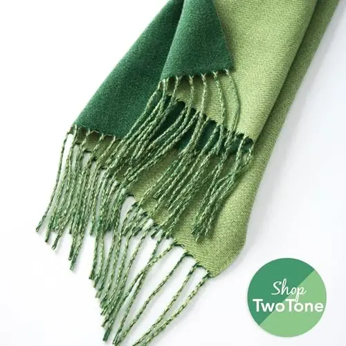 CALVIN & OLIVIA Lightweight Ultra-Soft Scarf - Perfect Holiday Gift for Men & Women - 6