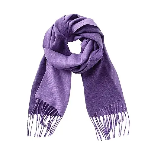 CALVIN & OLIVIA Lightweight Ultra-Soft Scarf - Perfect Holiday Gift for Men & Women - 1