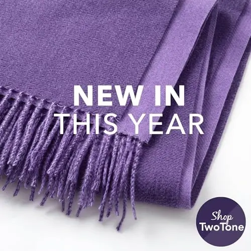 CALVIN & OLIVIA Lightweight Ultra-Soft Scarf - Perfect Holiday Gift for Men & Women - 4