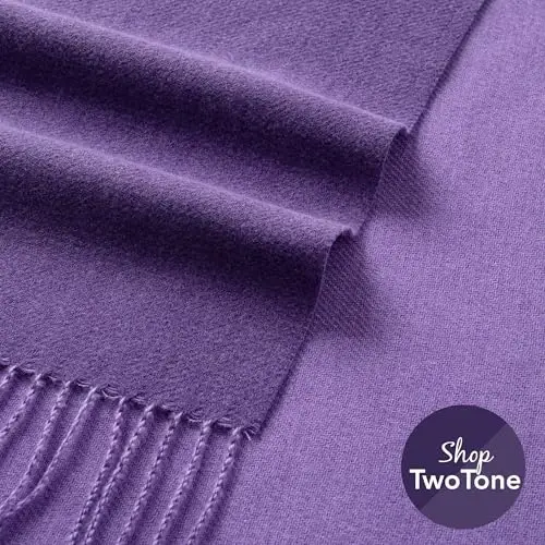 CALVIN & OLIVIA Lightweight Ultra-Soft Scarf - Perfect Holiday Gift for Men & Women - 5