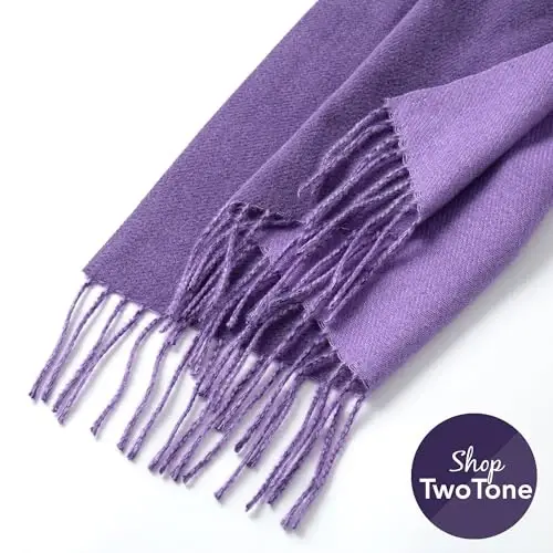 CALVIN & OLIVIA Lightweight Ultra-Soft Scarf - Perfect Holiday Gift for Men & Women - 6