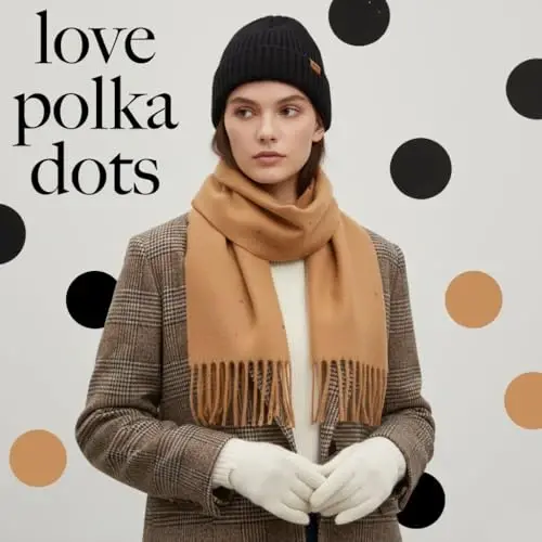 CALVIN & OLIVIA Lightweight Ultra-Soft Scarf - Perfect Holiday Gift for Men & Women - 5
