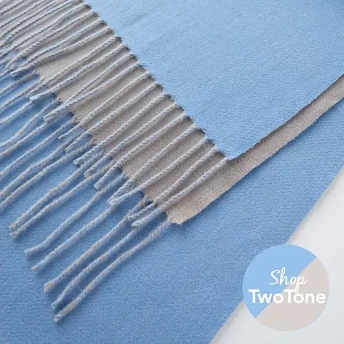 CALVIN & OLIVIA Lightweight Ultra-Soft Scarf - Perfect Holiday Gift for Men & Women - 5