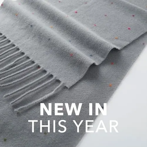 CALVIN & OLIVIA Lightweight Ultra-Soft Scarf - Perfect Holiday Gift for Men & Women - 3