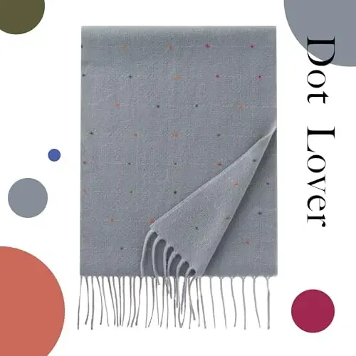 CALVIN & OLIVIA Lightweight Ultra-Soft Scarf - Perfect Holiday Gift for Men & Women - CALVIN & OLIVIA (1)