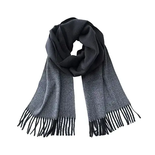 CALVIN & OLIVIA Lightweight Ultra-Soft Scarf - Perfect Holiday Gift for Men & Women - 1