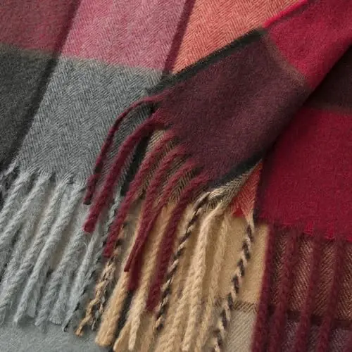 CALVIN & OLIVIA Lightweight Ultra-Soft Scarf - Perfect Holiday Gift for Men & Women - 5