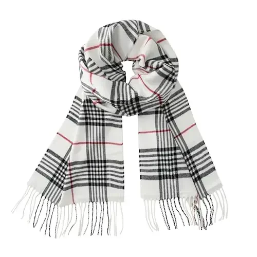 CALVIN & OLIVIA Lightweight Ultra-Soft Scarf - Perfect Holiday Gift for Men & Women - 1
