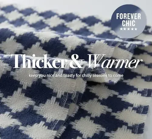 CALVIN & OLIVIA Ultra-Soft CasModazoneere Feel Scarf Winter Holiday Gift for Men & Women - 4