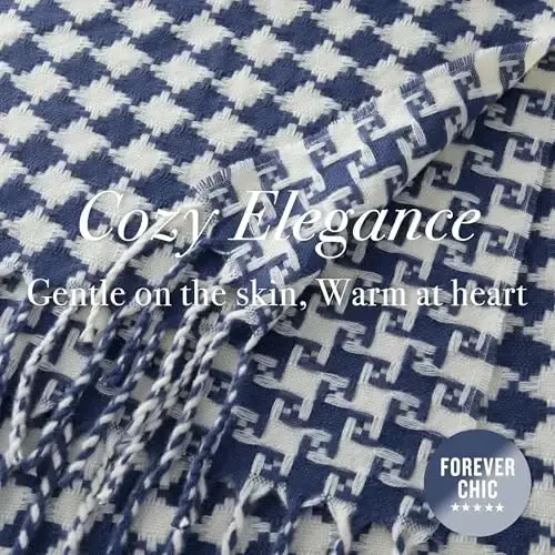 CALVIN & OLIVIA Ultra-Soft CasModazoneere Feel Scarf Winter Holiday Gift for Men & Women - 5