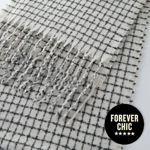 CALVIN & OLIVIA Ultra-Soft CasModazoneere Feel Scarf Winter Holiday Gift for Men & Women - 6