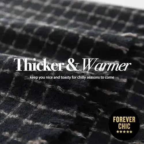 CALVIN & OLIVIA Lightweight Ultra-Soft Scarf - Perfect Holiday Gift for Men & Women - 4