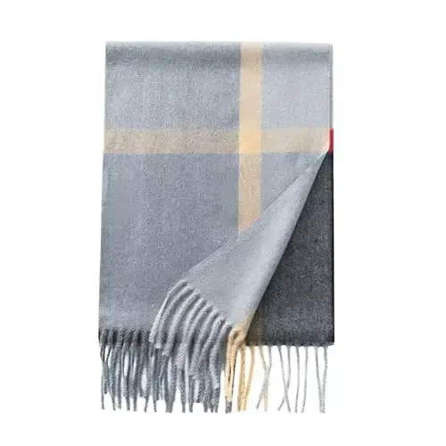 CALVIN & OLIVIA Ultra-Soft CasModazoneere Feel Scarf Winter Holiday Gift for Men & Women - 2