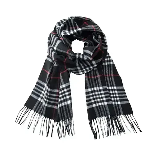 CALVIN & OLIVIA Ultra-Soft CasModazoneere Feel Scarf Winter Holiday Gift for Men & Women - MODAZONE