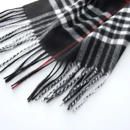 CALVIN & OLIVIA Ultra-Soft CasModazoneere Feel Scarf Winter Holiday Gift for Men & Women - 5