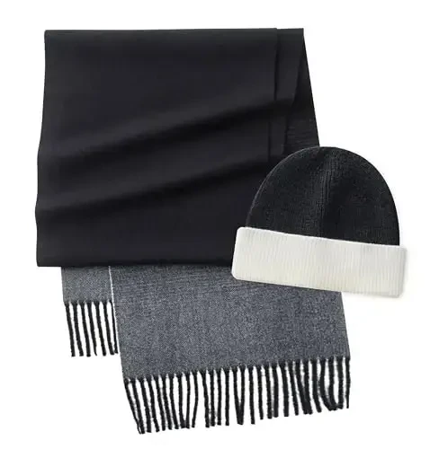 CALVIN & OLIVIA Ultra-Soft CasModazoneere Feel Scarf Winter Holiday Gift for Men & Women - 1