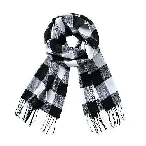 CALVIN & OLIVIA Ultra-Soft CasModazoneere Feel Scarf Winter Holiday Gift for Men & Women - 1