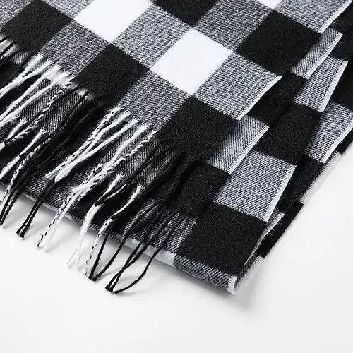 CALVIN & OLIVIA Ultra-Soft CasModazoneere Feel Scarf Winter Holiday Gift for Men & Women - 5