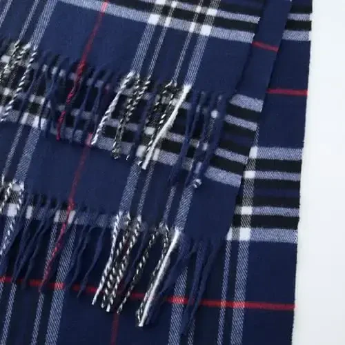 CALVIN & OLIVIA Ultra-Soft CasModazoneere Feel Scarf Winter Holiday Gift for Men & Women - 5