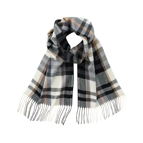 CALVIN & OLIVIA Ultra-Soft CasModazoneere Feel Scarf Winter Holiday Gift for Men & Women - 1
