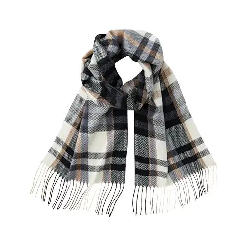 CALVIN & OLIVIA Ultra-Soft CasModazoneere Feel Scarf Winter Holiday Gift for Men & Women - Calvin