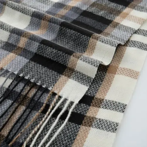 CALVIN & OLIVIA Ultra-Soft CasModazoneere Feel Scarf Winter Holiday Gift for Men & Women - 4