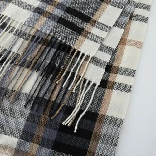 CALVIN & OLIVIA Ultra-Soft CasModazoneere Feel Scarf Winter Holiday Gift for Men & Women - 5