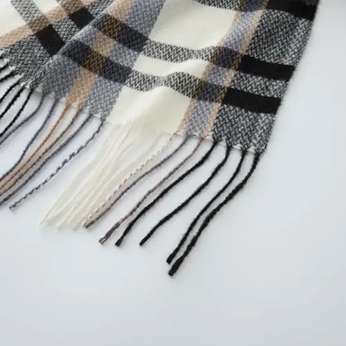 CALVIN & OLIVIA Ultra-Soft CasModazoneere Feel Scarf Winter Holiday Gift for Men & Women - 6
