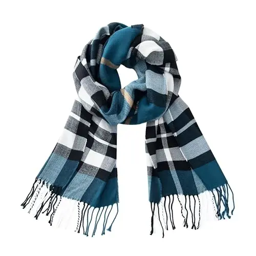 CALVIN & OLIVIA Ultra-Soft CasModazoneere Feel Scarf Winter Holiday Gift for Men & Women - 1