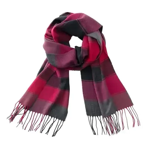 CALVIN & OLIVIA Ultra-Soft CasModazoneere Feel Scarf Winter Holiday Gift for Men & Women 