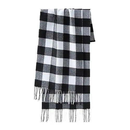 CALVIN & OLIVIA Ultra-Soft CasModazoneere Feel Scarf Winter Holiday Gift for Men & Women - CALVIN (1)
