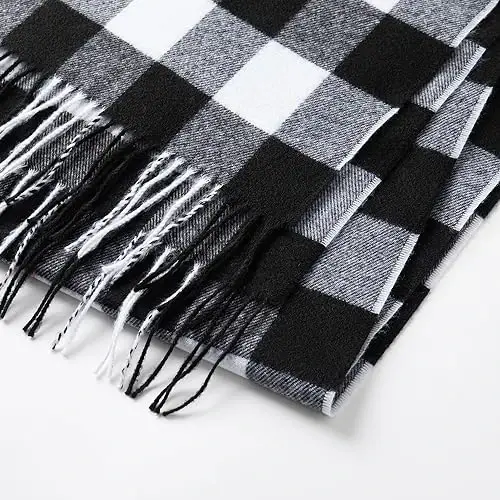 CALVIN & OLIVIA Ultra-Soft CasModazoneere Feel Scarf Winter Holiday Gift for Men & Women - 5