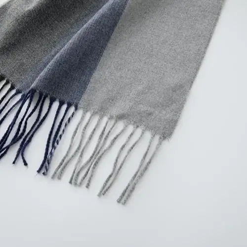 CALVIN & OLIVIA Lightweight Ultra-Soft Scarf - Perfect Holiday Gift for Men & Women - 6