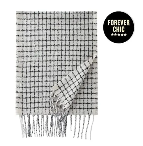 CALVIN & OLIVIA Ultra-Soft CasModazoneere Feel Scarf Winter Holiday Gift for Men & Women - 2